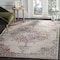 Safavieh Aria Small Rectangle Area Rug, Creme and Red - 4 x 6 ft. ARA103C-4 - alternate 9
